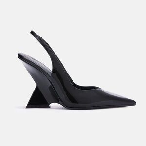THE ATTICO | “Cheope” Black Slingback